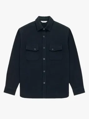 3sixteen Crosscut Flannel Black Twill Shirt