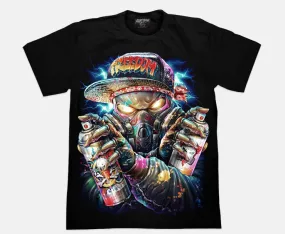 4D Freedom Glow in the Dark UV Reactive T-shirt