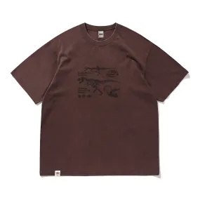 714STREET ドラゴンプリントTシャツ 714ST075