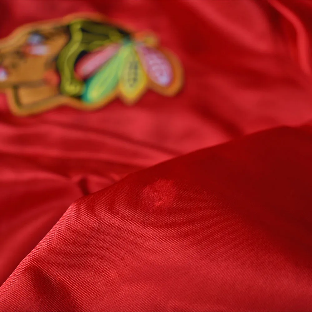 90’s STARTER “NHL Chicago Blackhawks” ナイロン アワードジャケット 230316