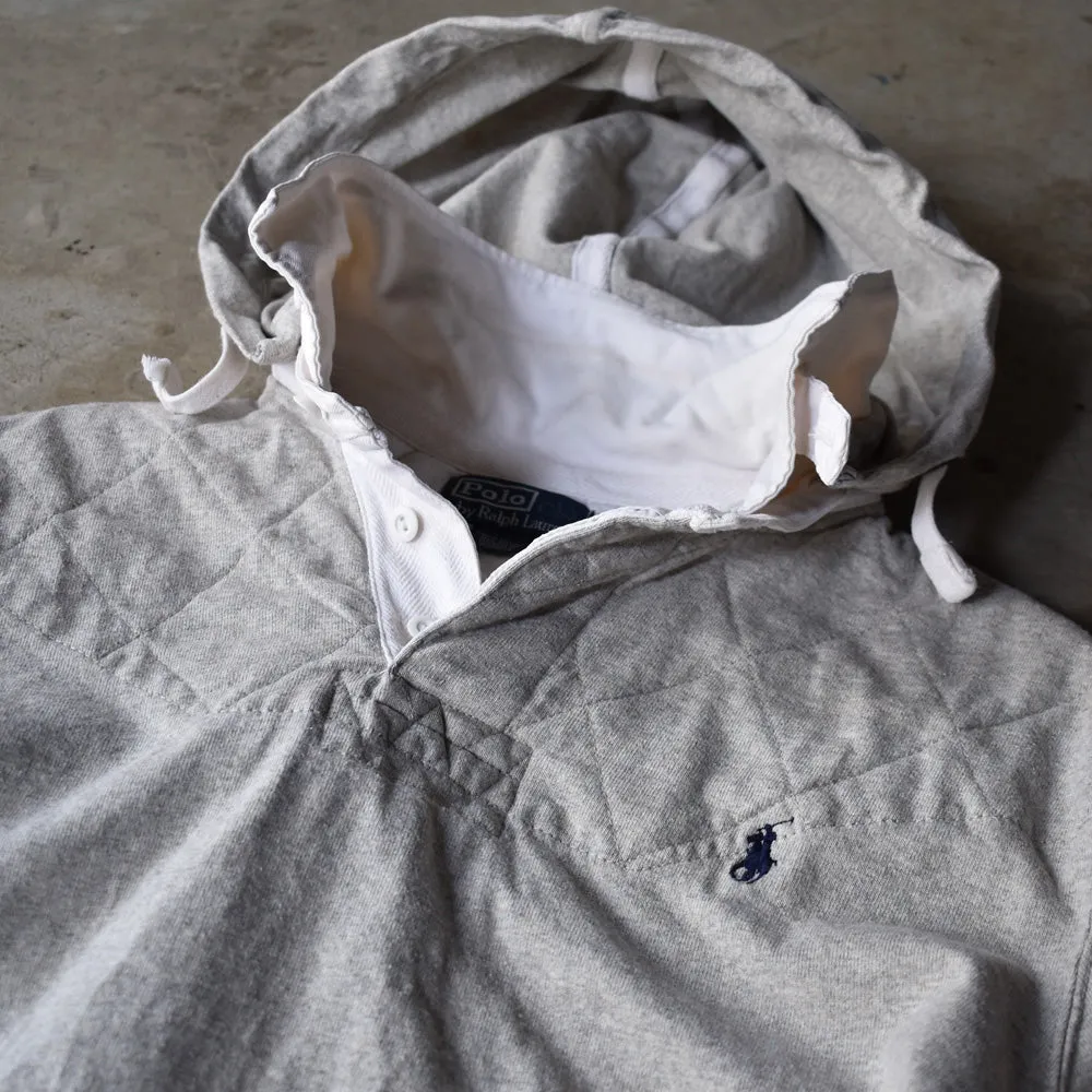 90's　Polo Ralph Lauren/ポロ ラルフローレン フード付き！ スウェット ラグビージャージ　230427