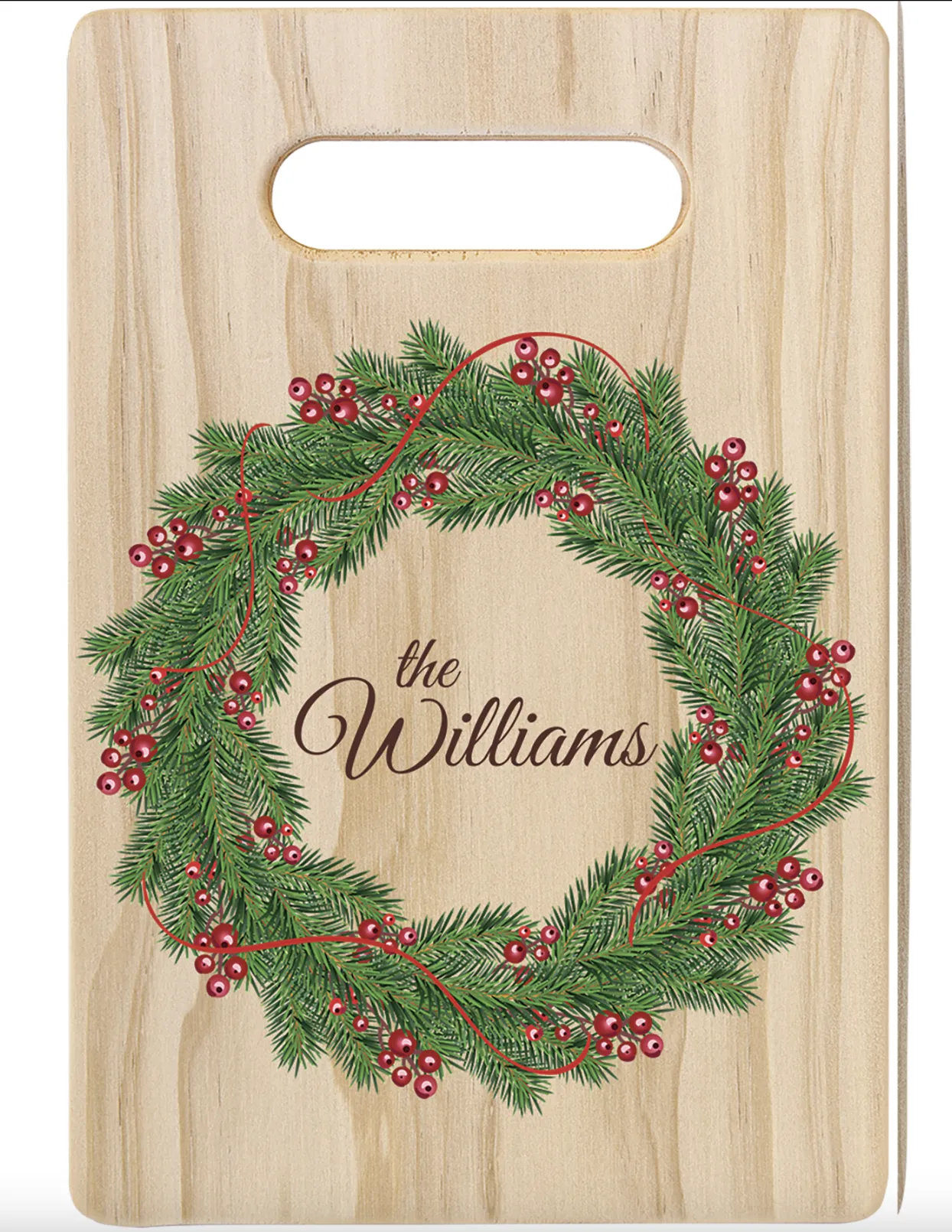 9" x 6" Customizable Rectangle Wood Cutting Board