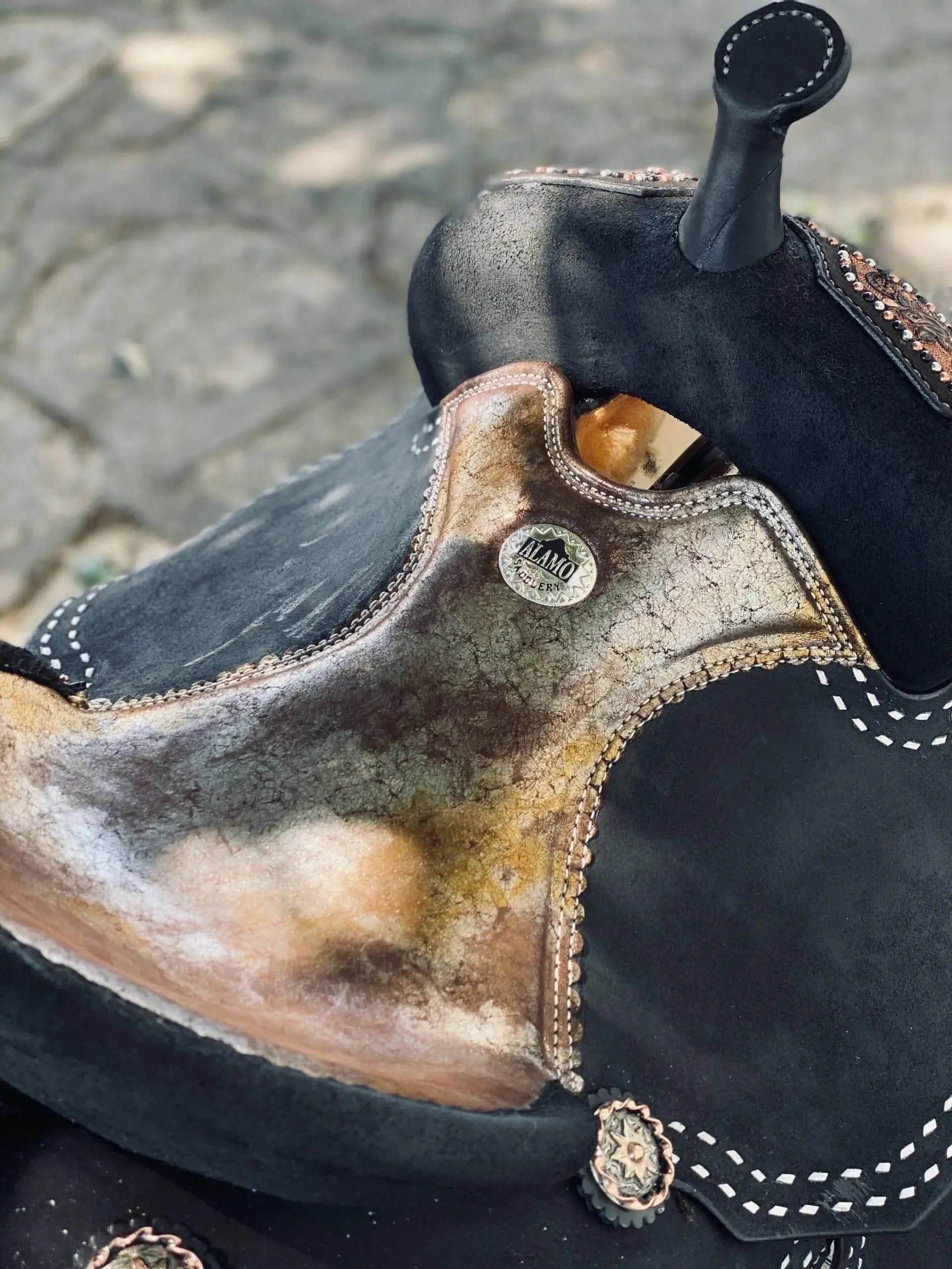 Alamo Saddlery 15" Black Beauty Barrel