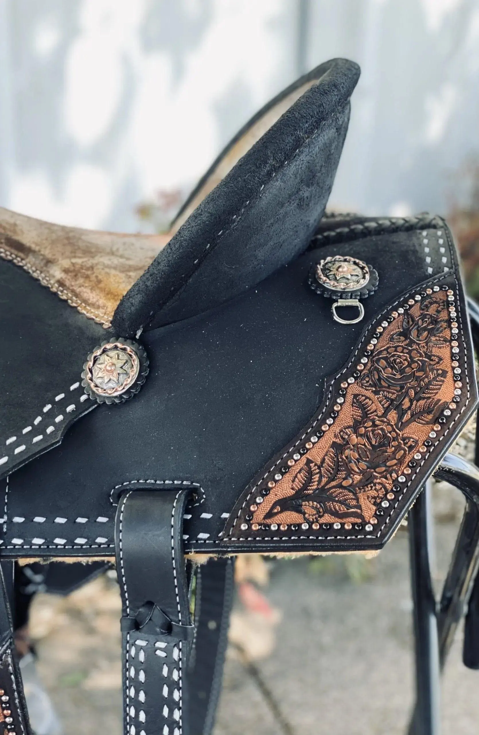 Alamo Saddlery 15" Black Beauty Barrel