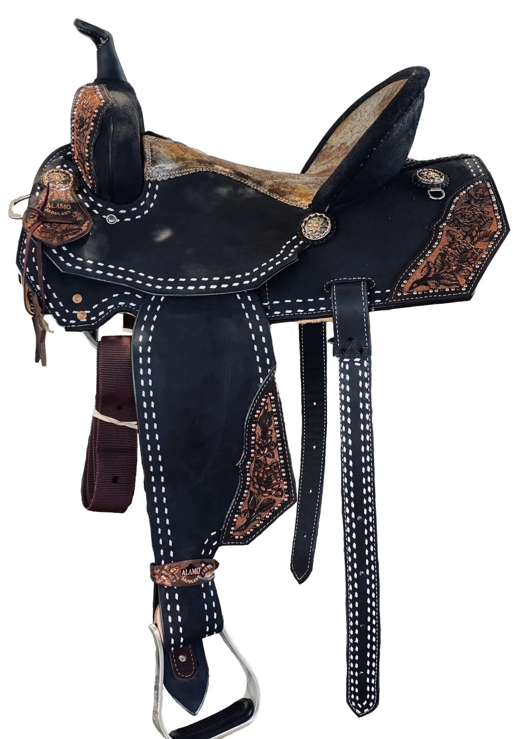 Alamo Saddlery 15" Black Beauty Barrel