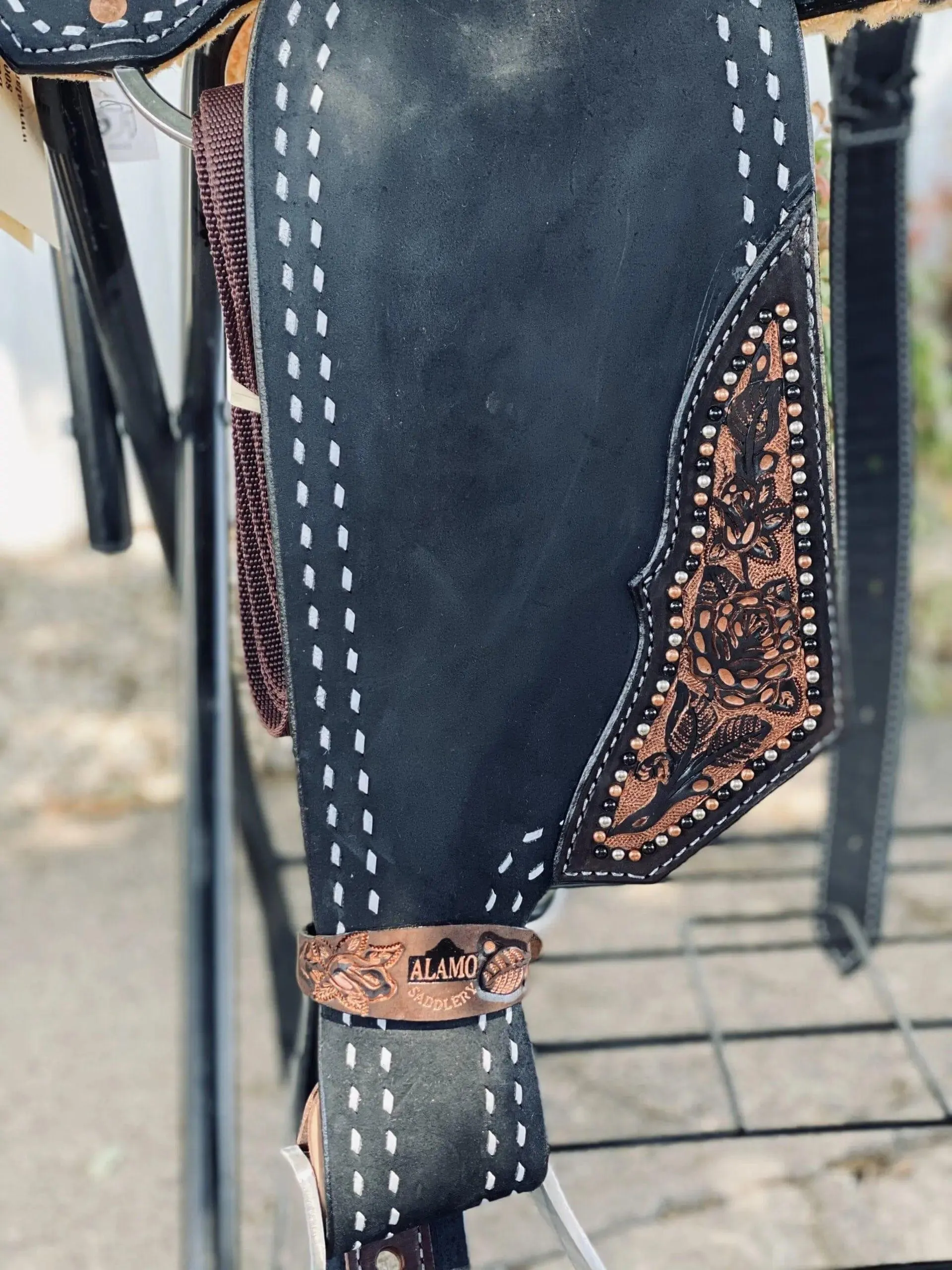 Alamo Saddlery 15" Black Beauty Barrel