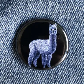 ALPACA BUTTON 1.25"