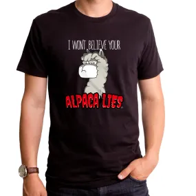 Alpaca Lies Adult T-Shirt