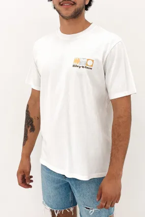 Axis Short Sleeve Vintage T-Shirt Vintage White