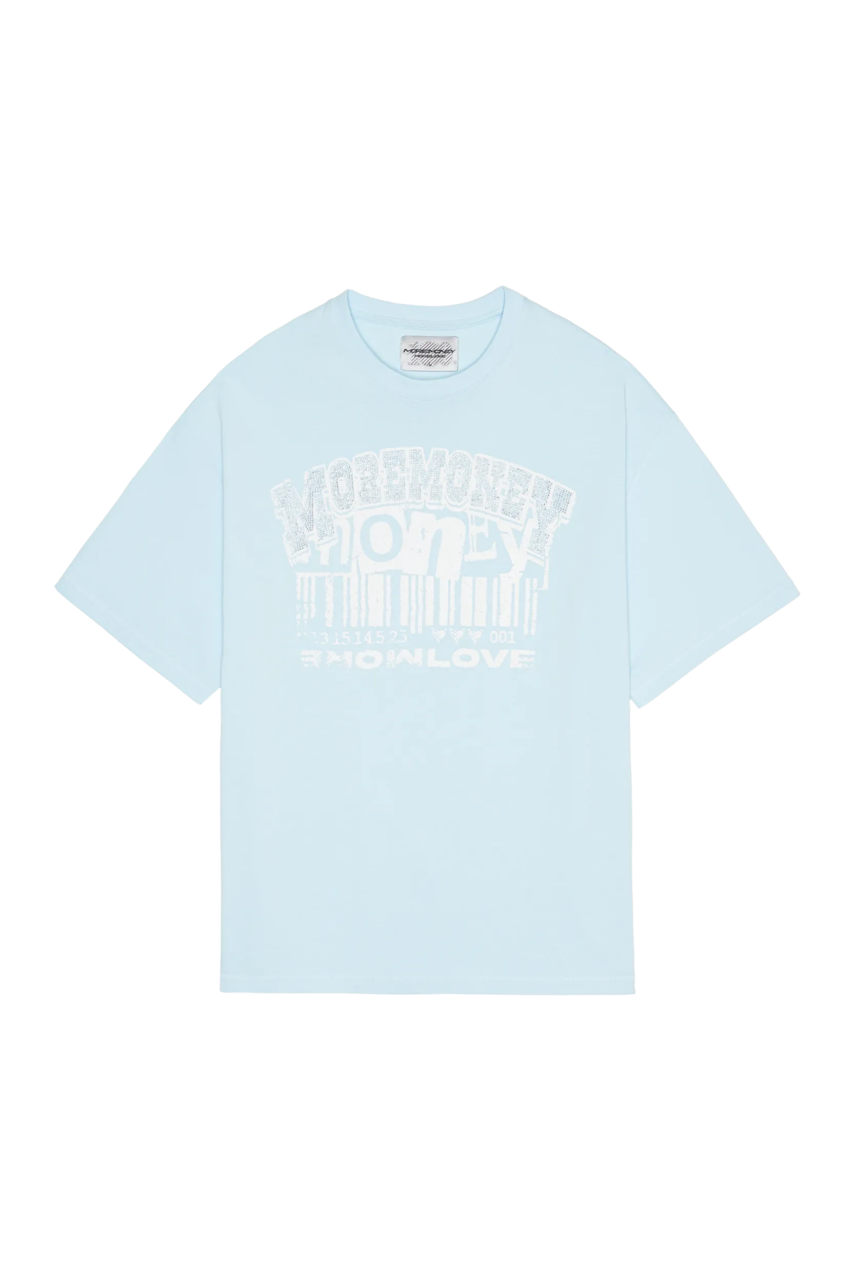 BASELESS BARCODE TEE ICY  FROST