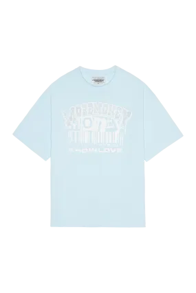 BASELESS BARCODE TEE ICY  FROST