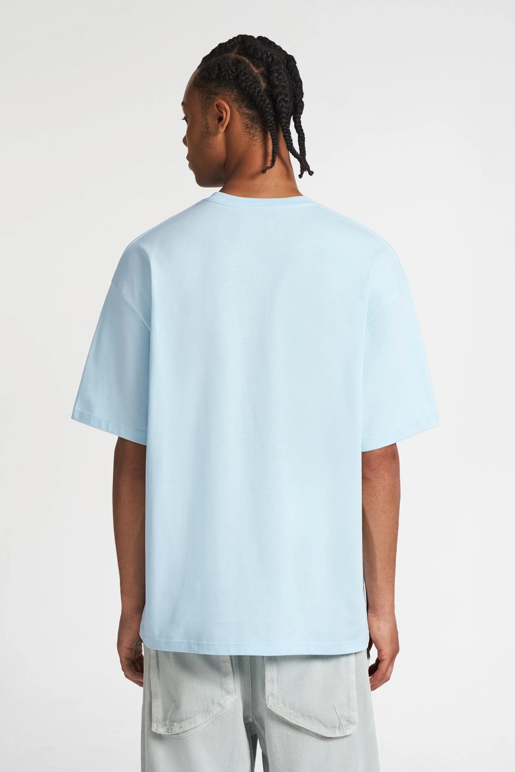 BASELESS BARCODE TEE ICY  FROST