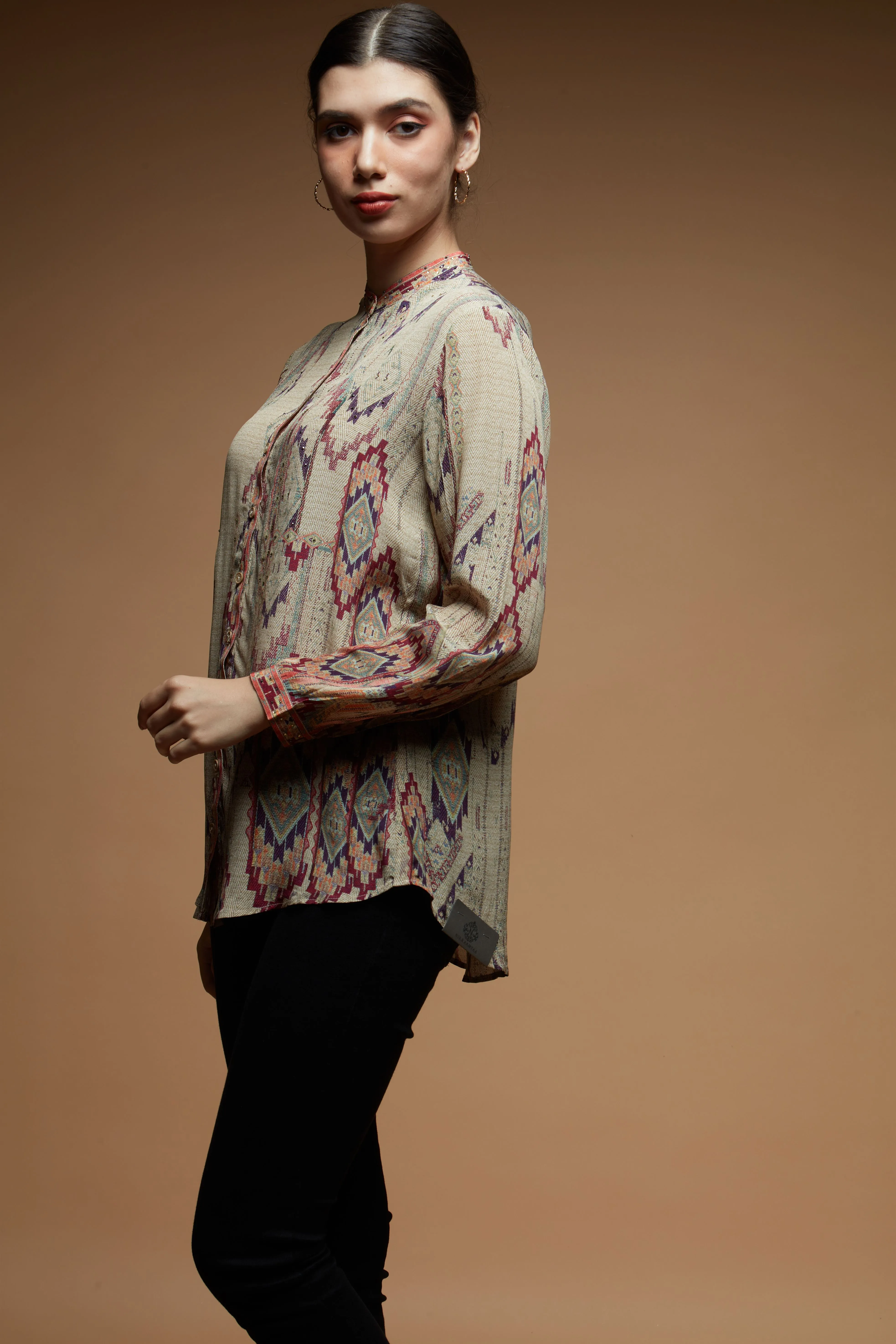 Beige Color Shirt
