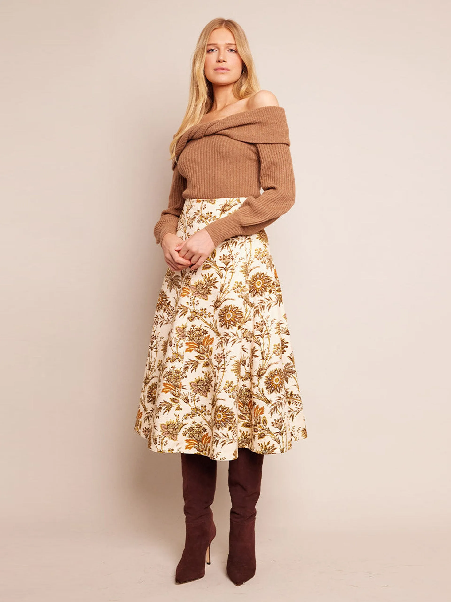 Beige Salma top