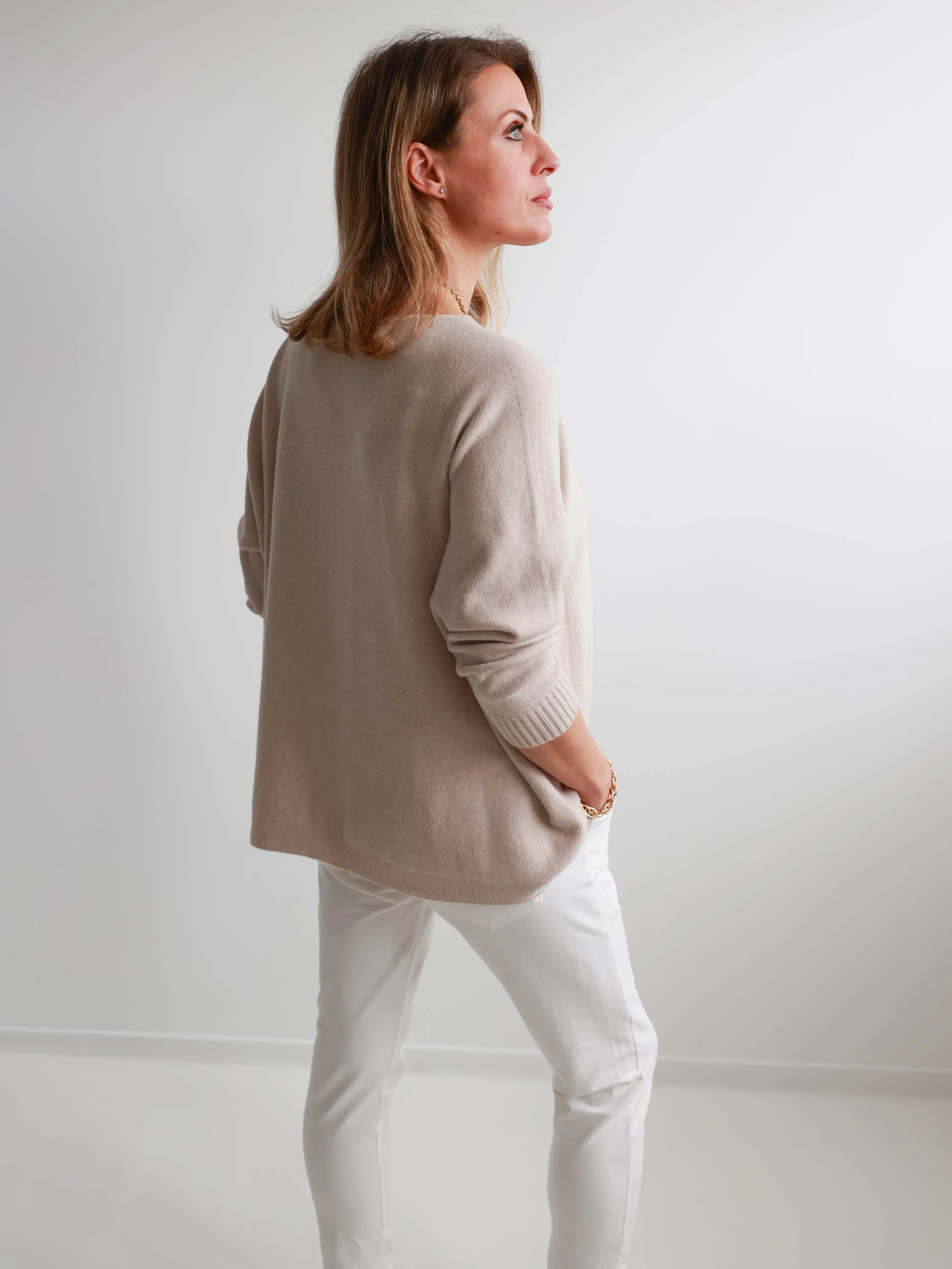 BELLINDA Oversize Pullover - verschiedene Farben