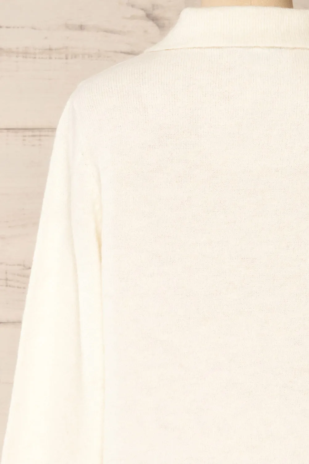 Benalmadena | Knit Sweater w/ Shirt Collar