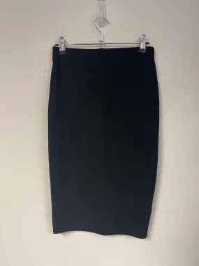 Black bodycon pencil skirt, New Look, Size 10 (Elastane, Polyester)