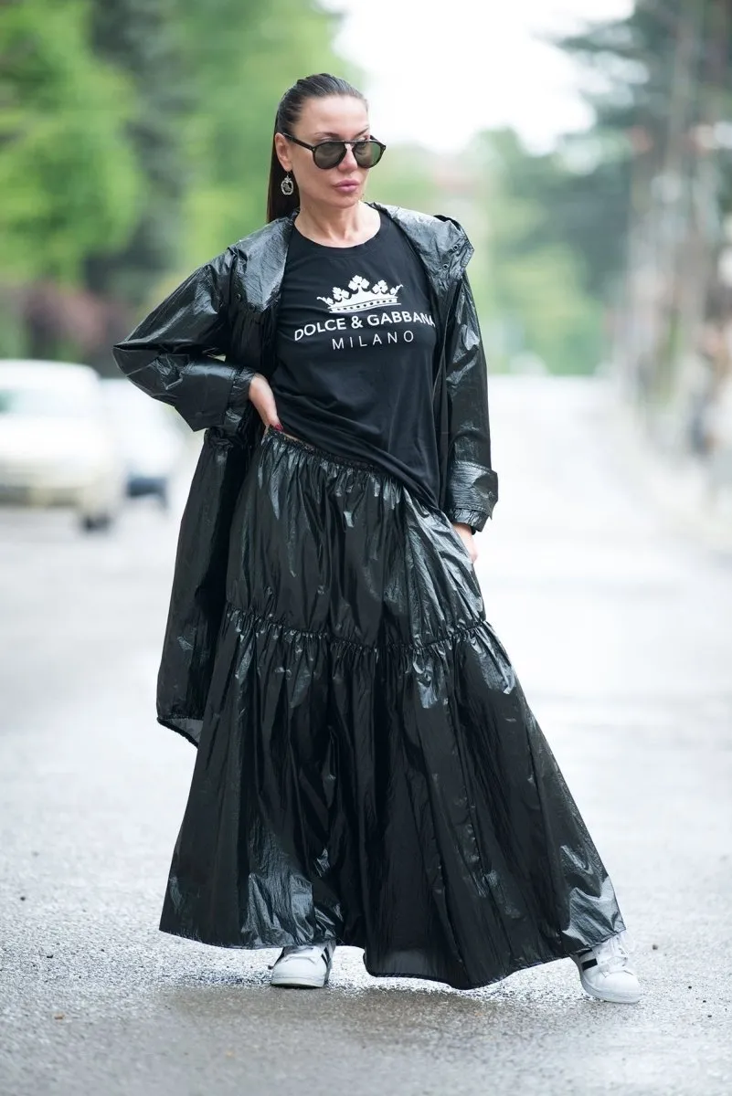Black Stylish Skirt EUGF