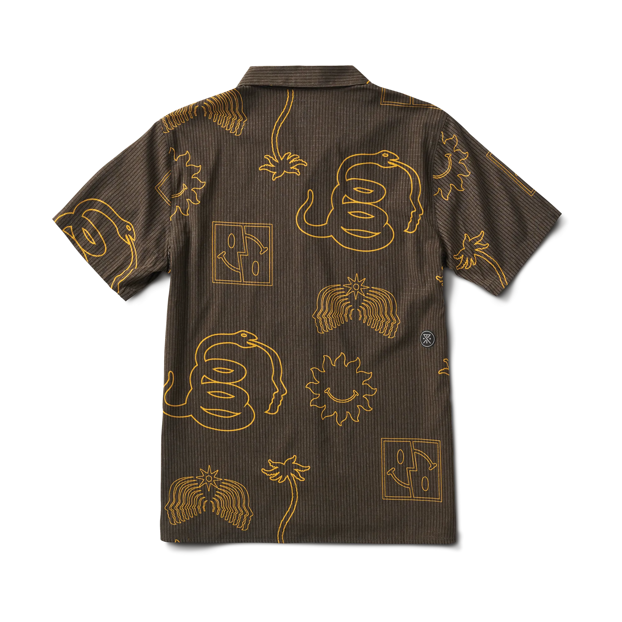 Bless Up Trail Button Up Shirt - Kaffa