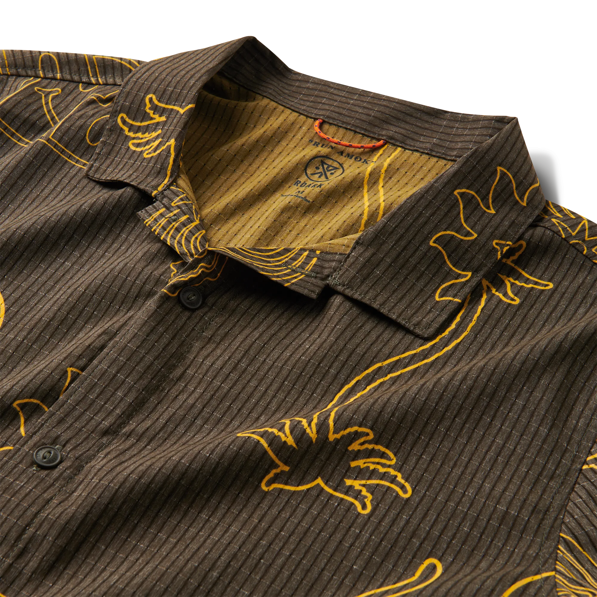 Bless Up Trail Button Up Shirt - Kaffa