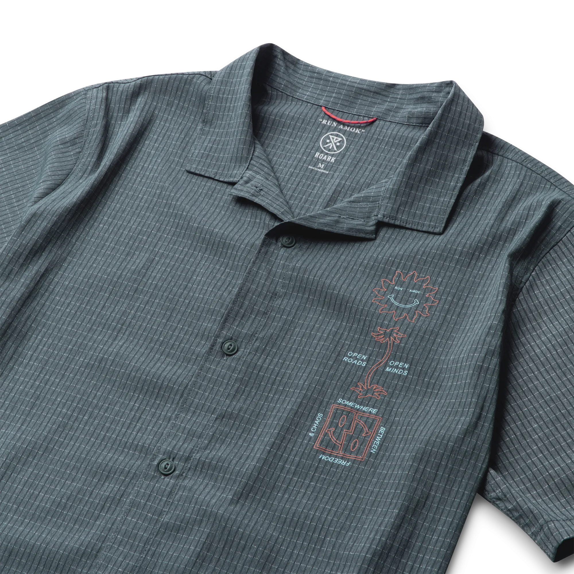 Bless Up Trail Button Up Shirt - Orion