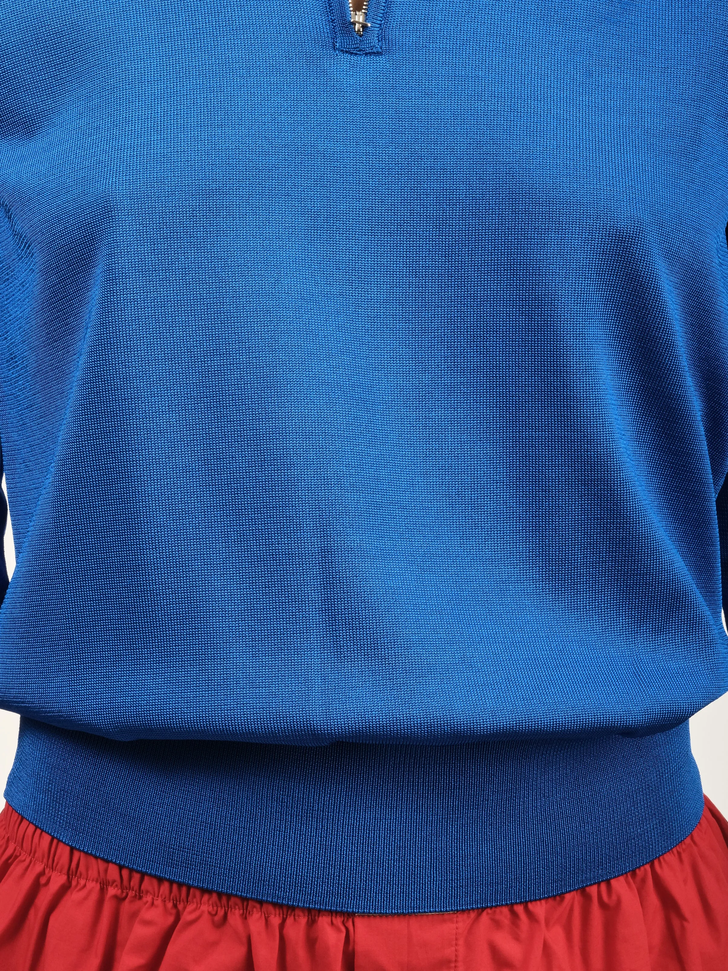Blue Day Knit Top