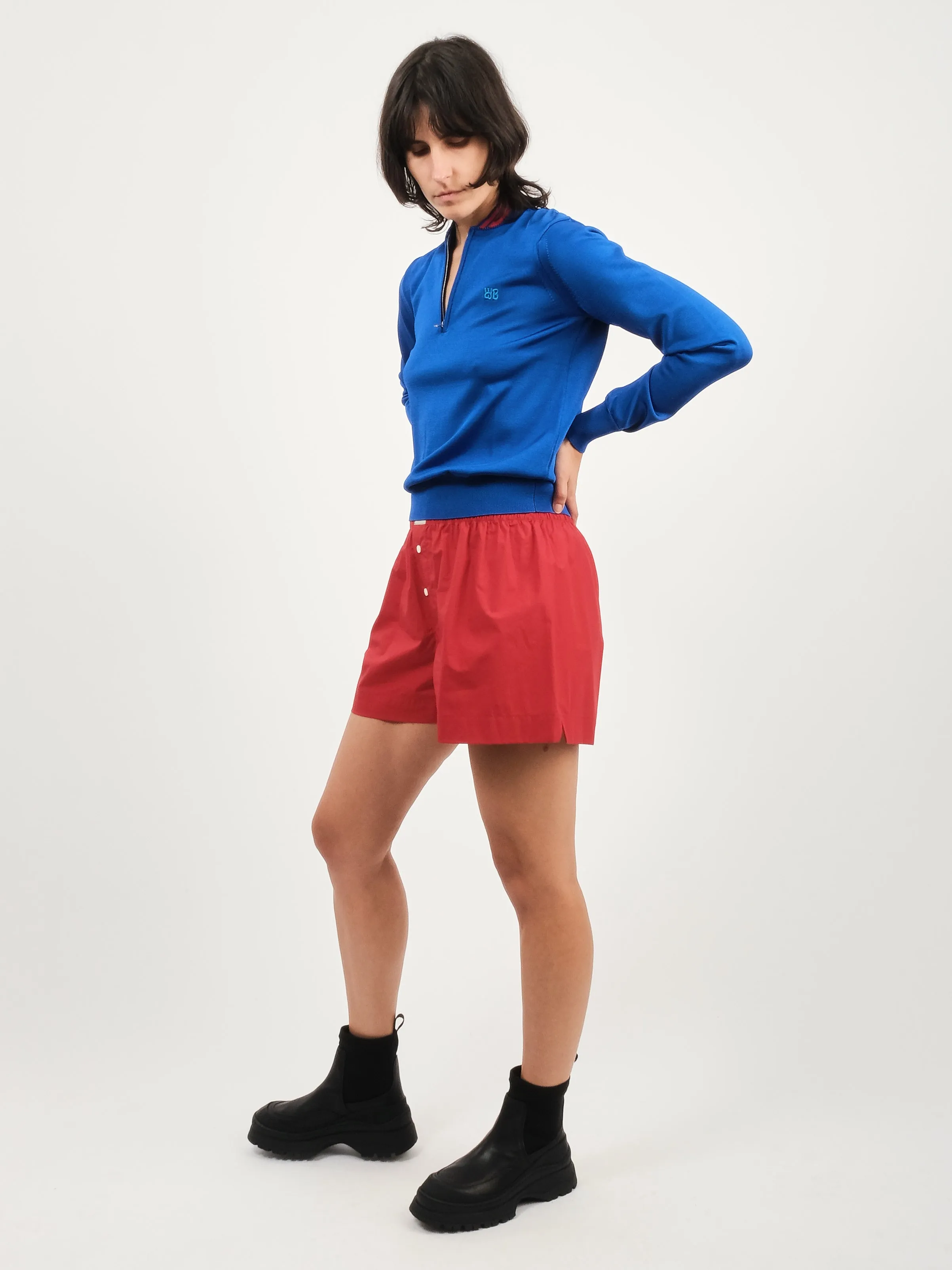 Blue Day Knit Top