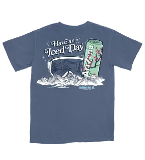 Blue Have an Iced Day Ski T-Shirt
