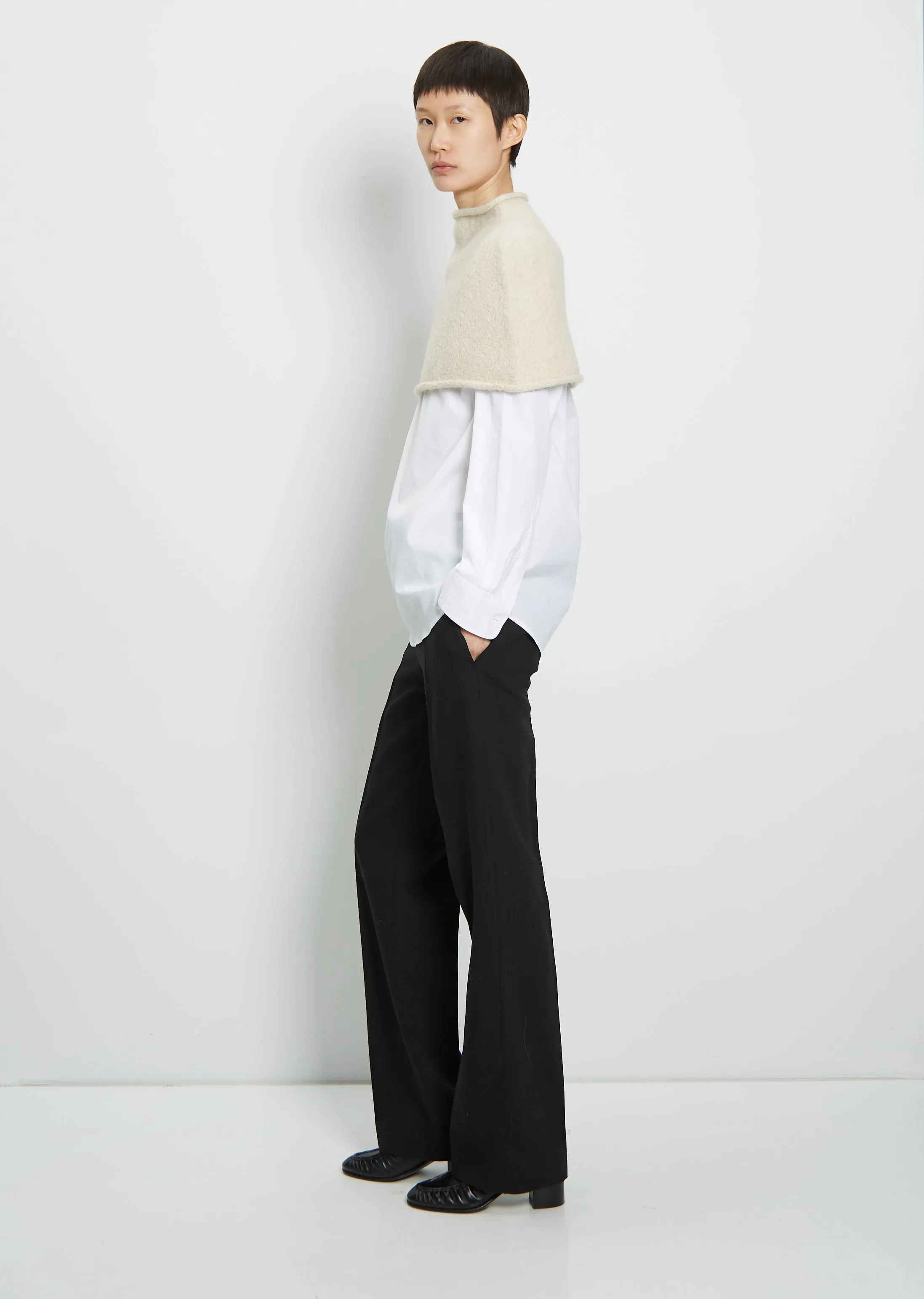 Bottle Shoulders — Alabaster