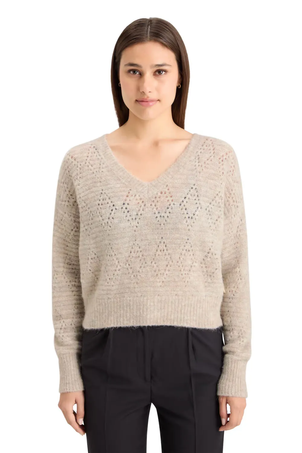 BOUCLE V NECK PO