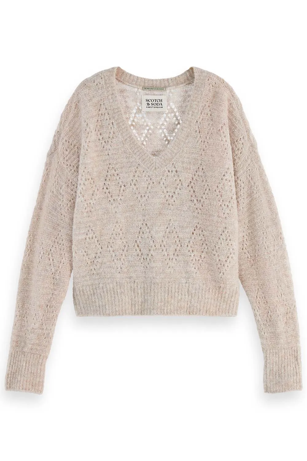 BOUCLE V NECK PO