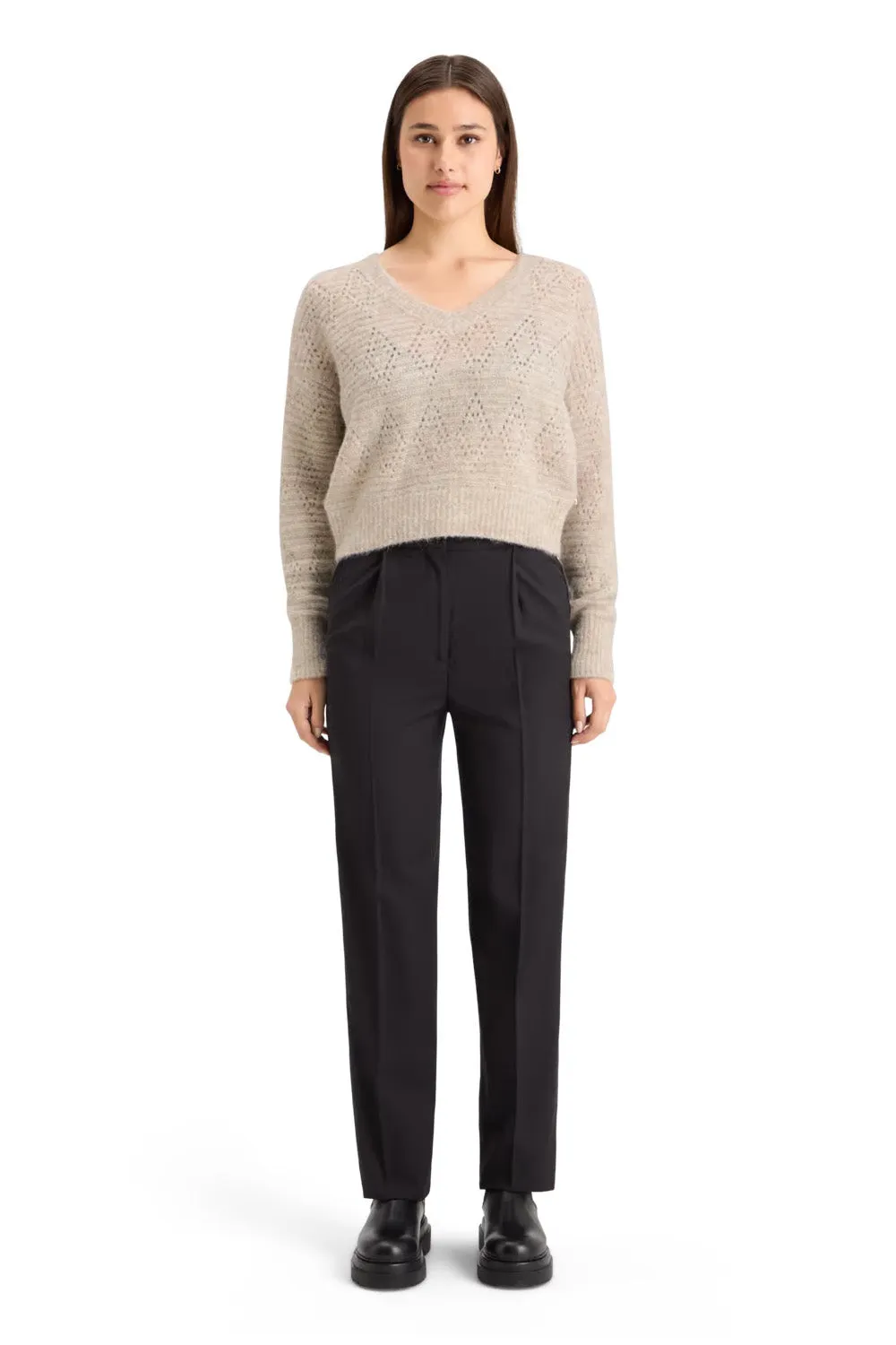 BOUCLE V NECK PO