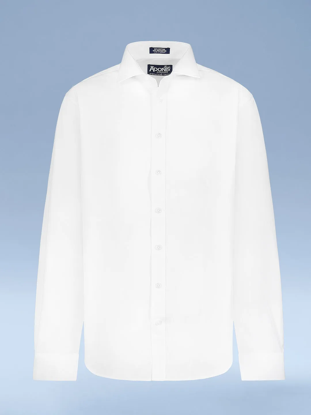 Boys Husky Fit Easy Care "New Diamond Pattern" French Cuff Dress Shirt