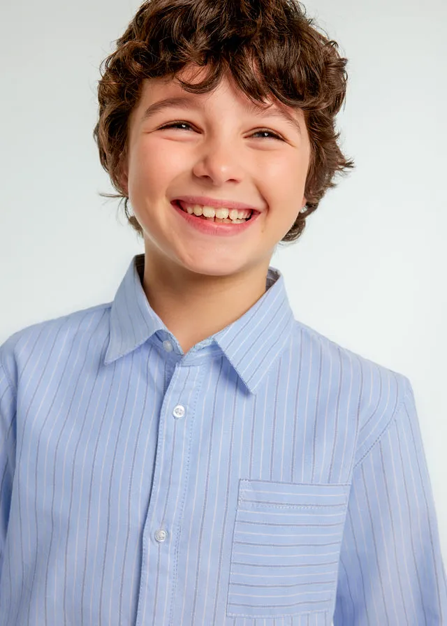 Boys L/S Striped Shirt
