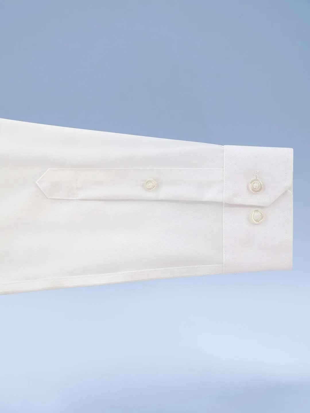 Boys Slim Fit Non Iron Cotton Pinpoint Dress Shirt