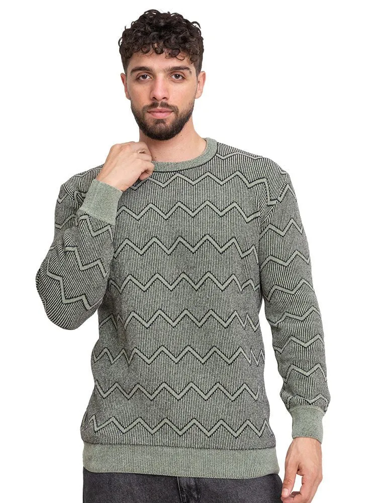 Cactus-Design 196 Br-Round Pullover