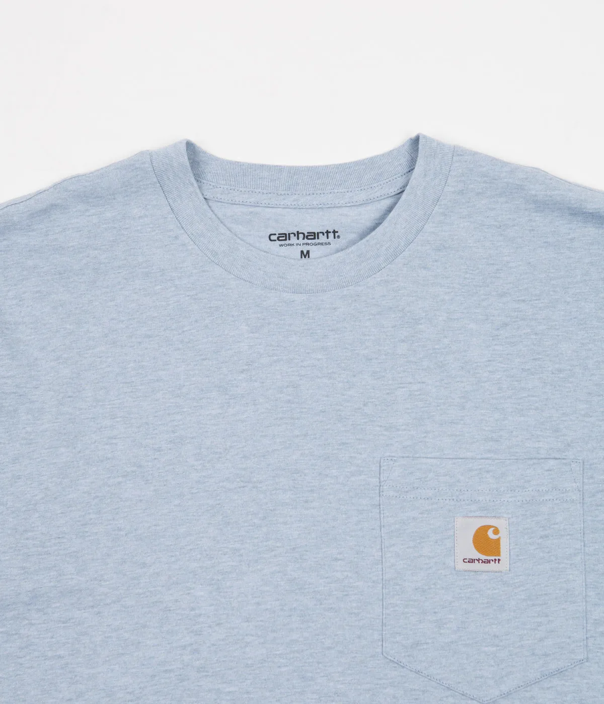 Carhartt Pocket T-Shirt - Frosted Blue Heather