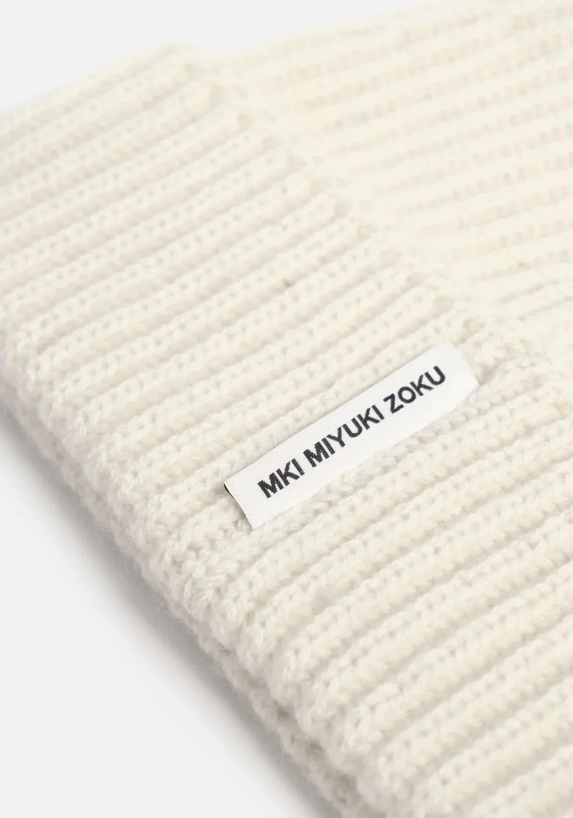 Cashmere Ribbed Beanie