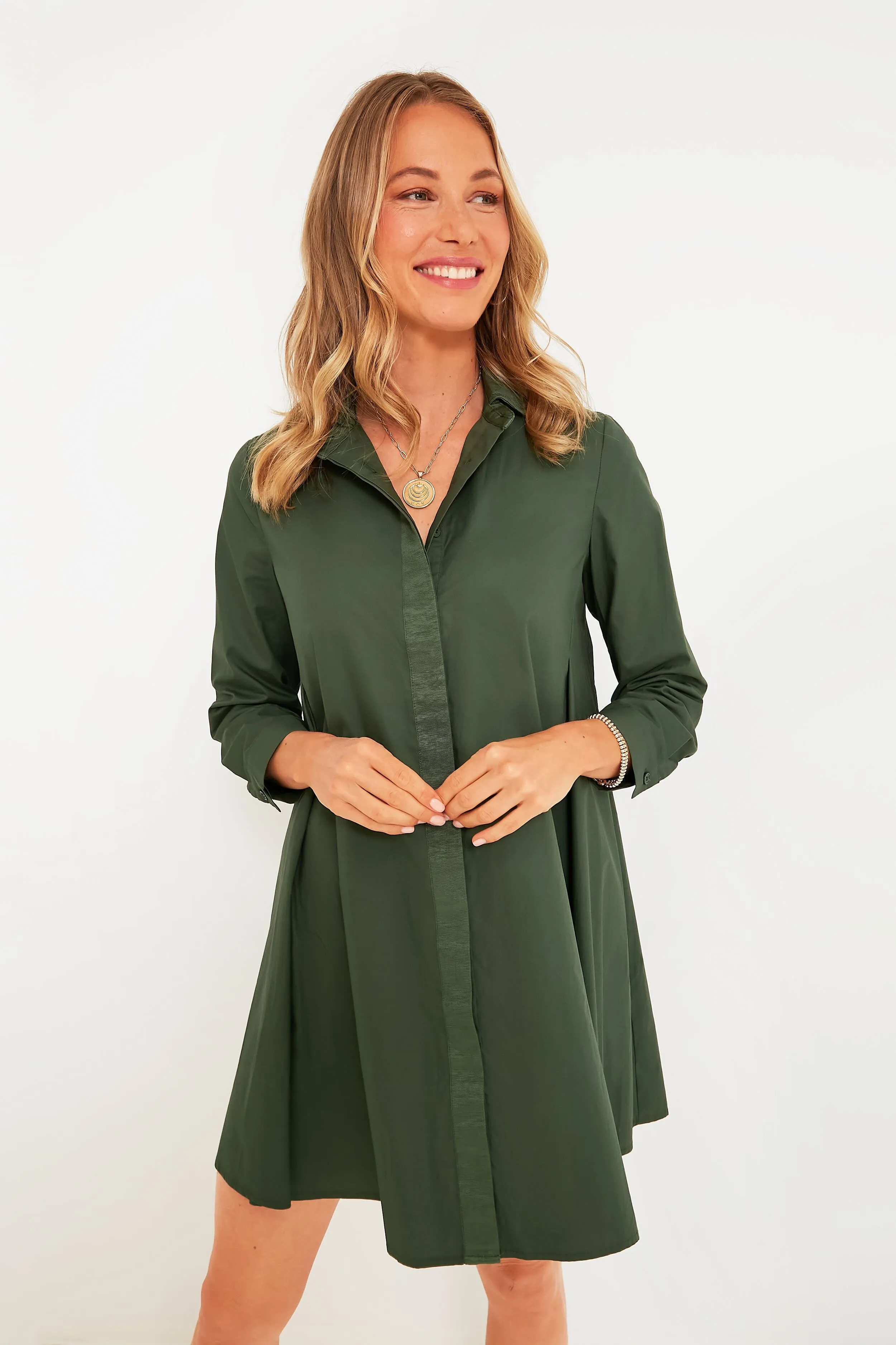 Castleton Green Wren Shirt Dress