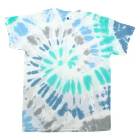Chill Vibes Spiral Tie Dye T Shirt