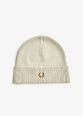 Classic beanie - oatmeal dark caramel