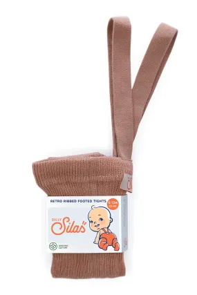 Clay Footed Cotton Tights With Braces