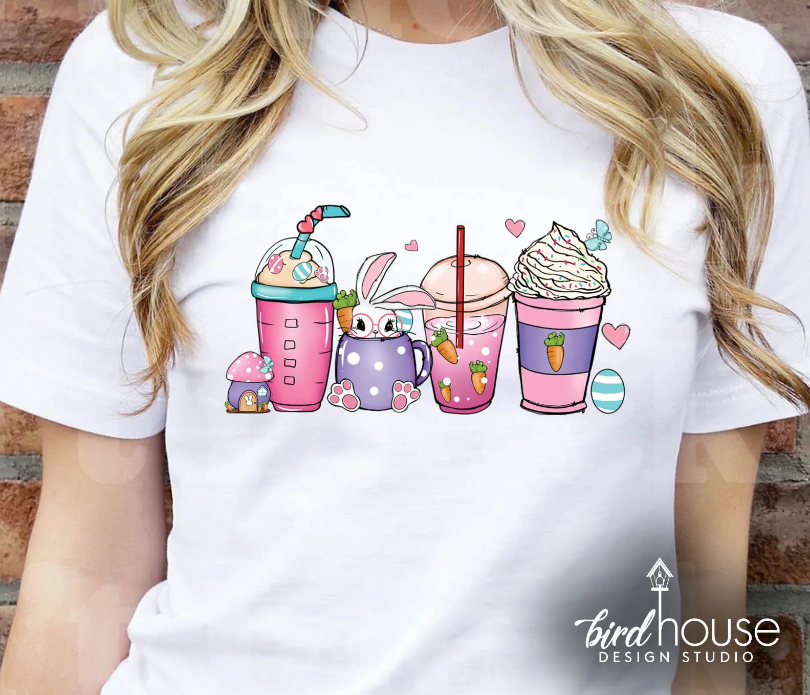 Coffee Shirt, Cute Easter Graphic Tee