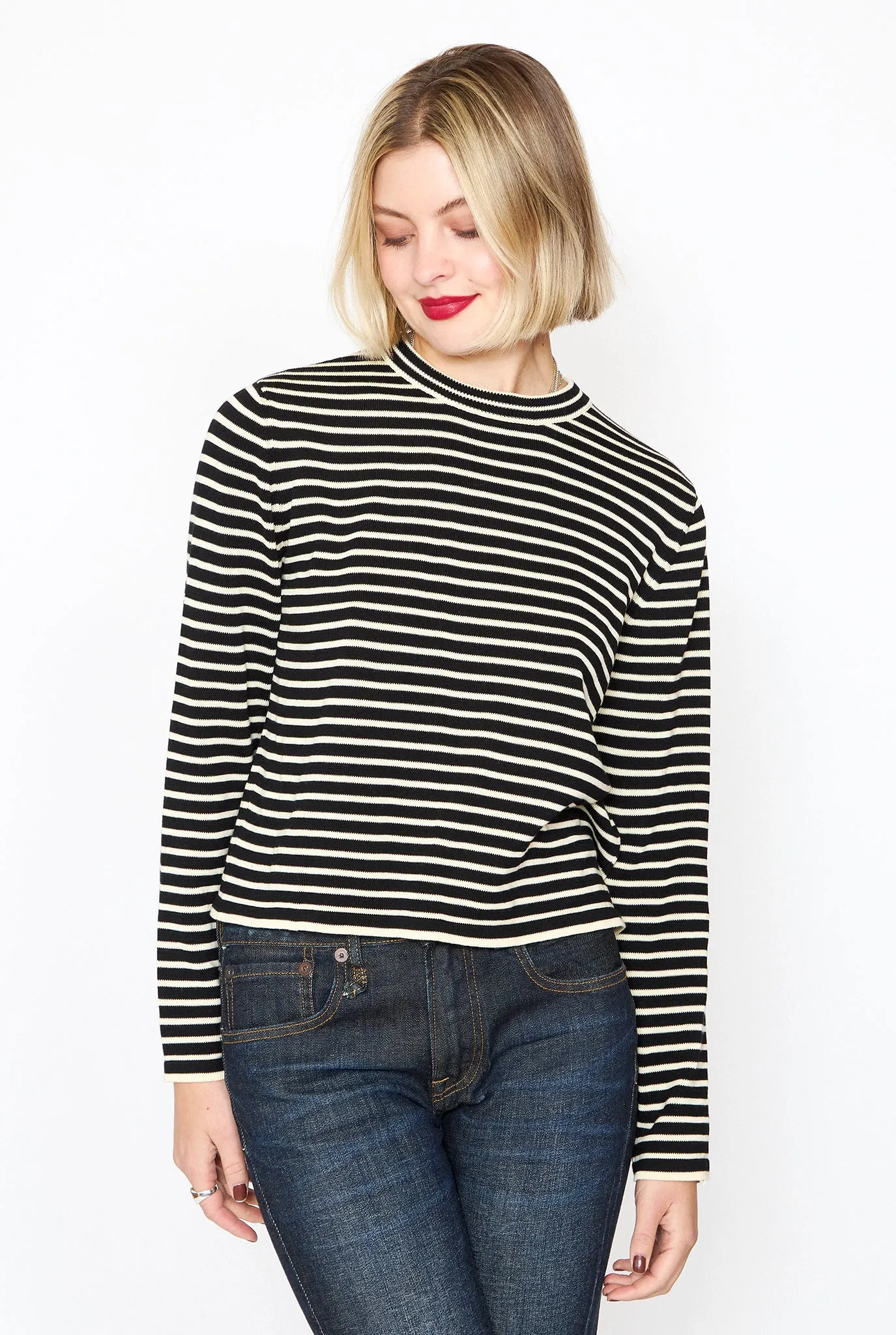 CORDERA Cotton Stripe T-Shirt