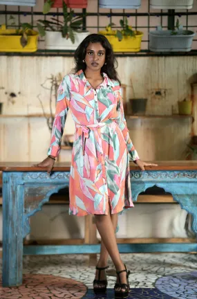 Cosmopolitan Belt Dress