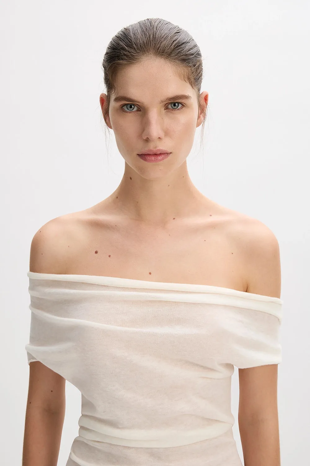Cotton Cashmere Glove Dress
