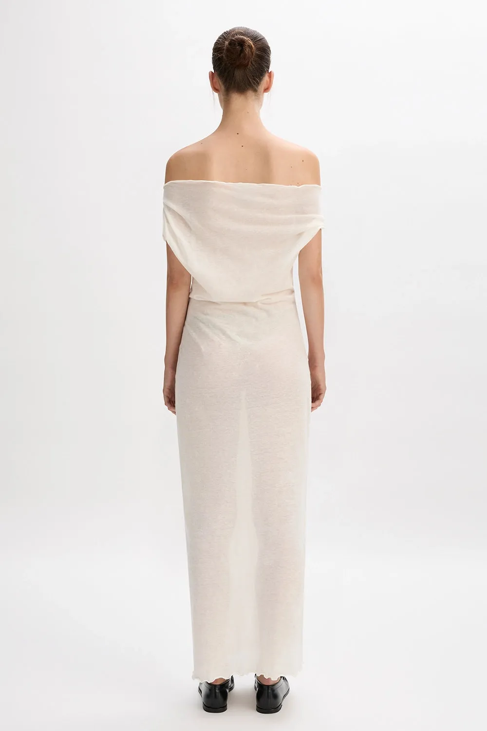 Cotton Cashmere Glove Dress