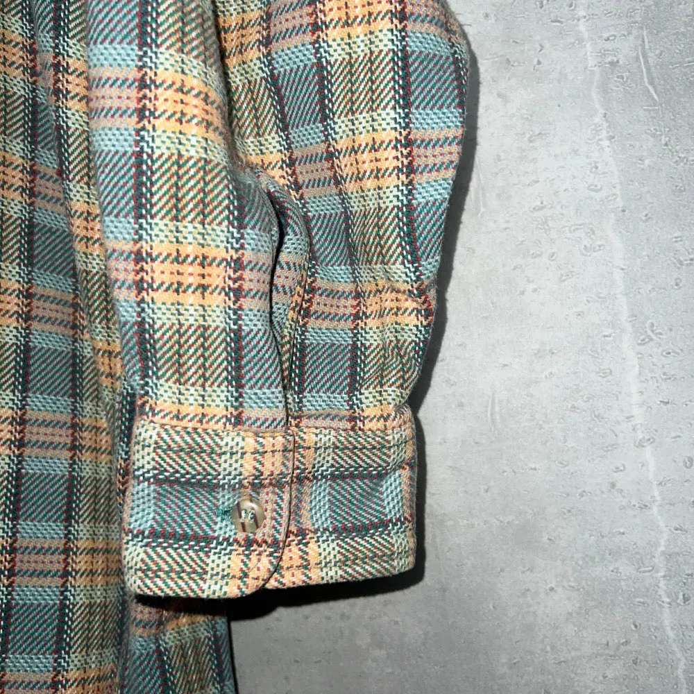 COTTON  FLANNEL GRANDPA P/O SHIRT