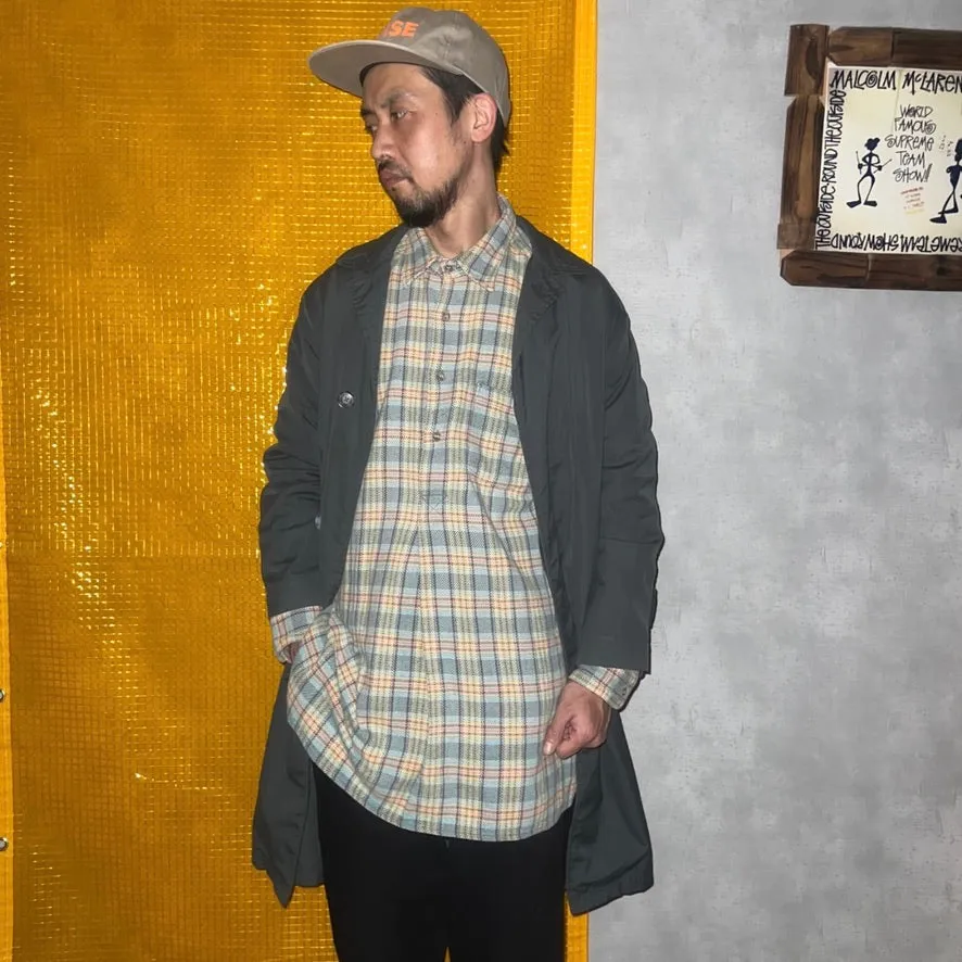 COTTON  FLANNEL GRANDPA P/O SHIRT