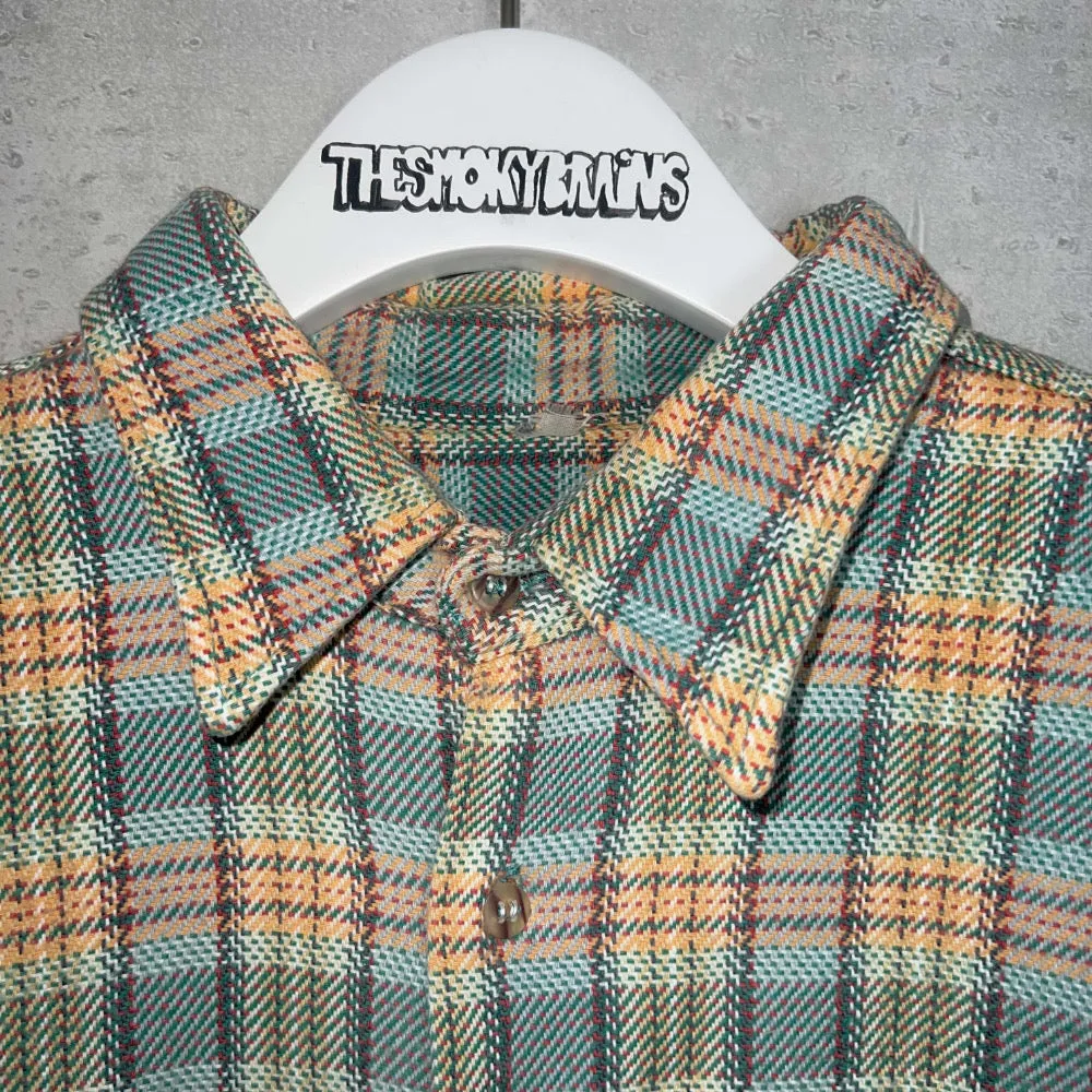 COTTON  FLANNEL GRANDPA P/O SHIRT